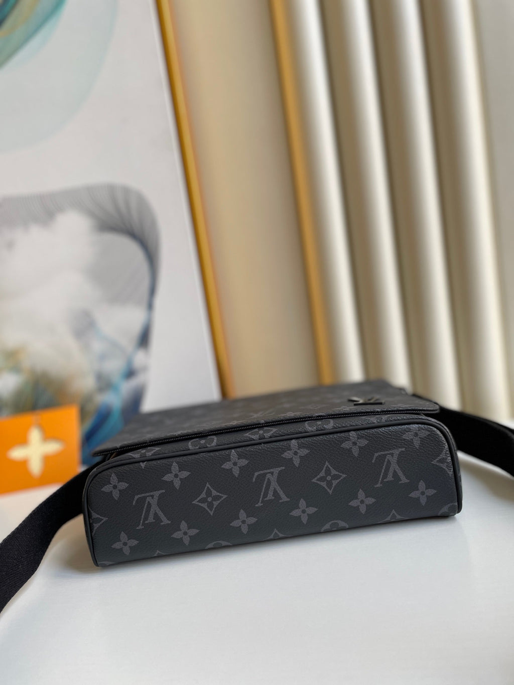 Louis Vuitton GLAMIstrict PM Monogram Eclipse Canvas For Men, Bags, Shoulder And Crossbody Bags 9.8in/25cm Louis Vuitton M44000