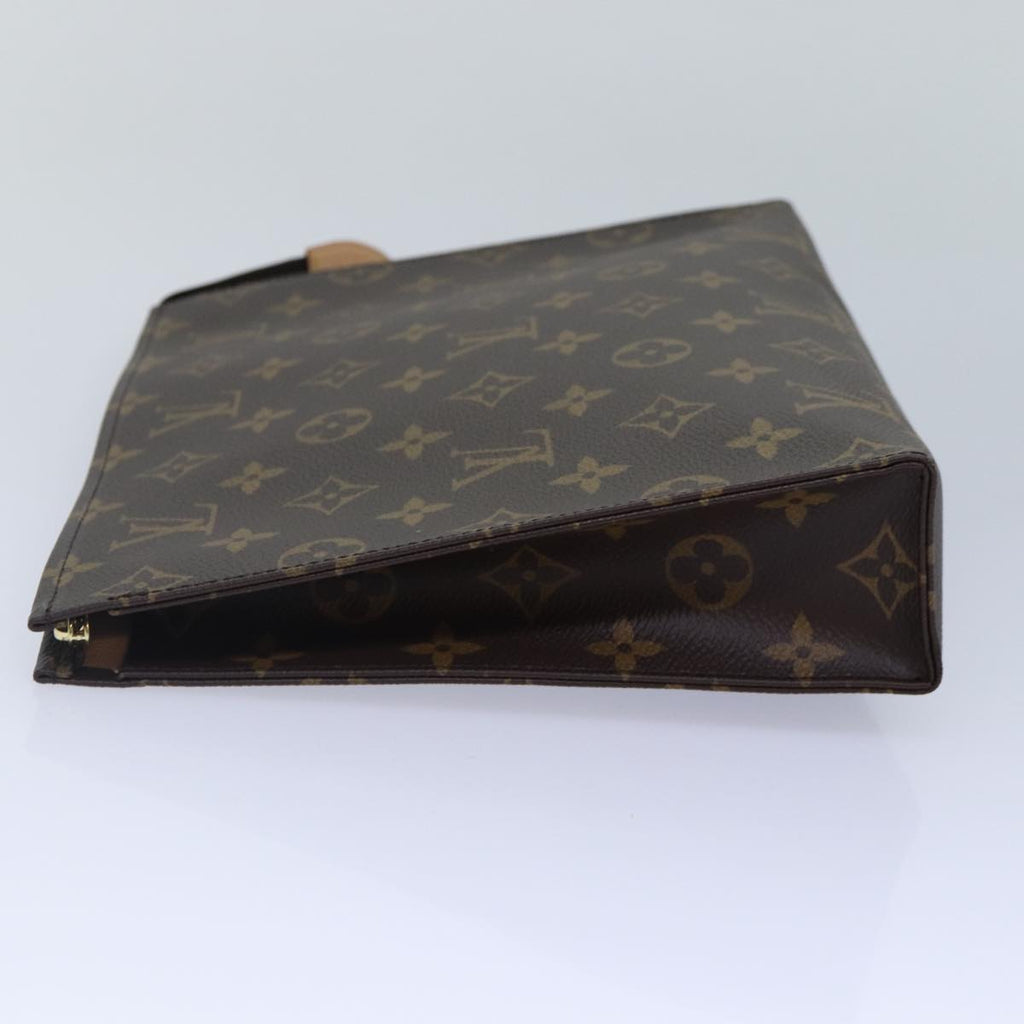 Louis Vuitton Poche Toilette  Canvas Clutch Bag
