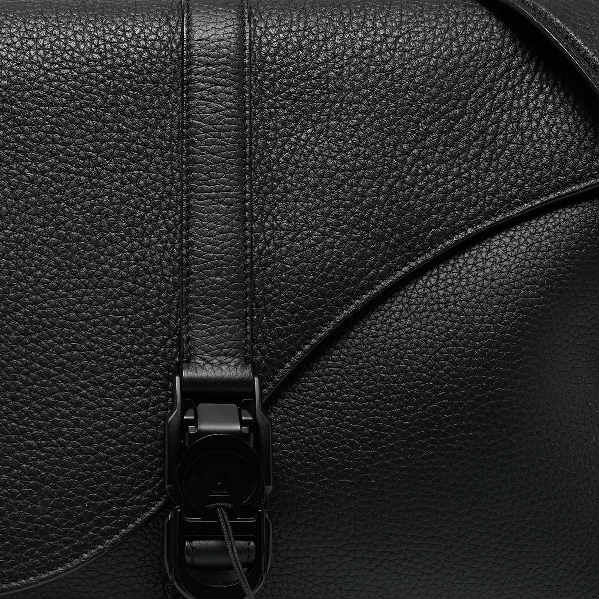 Dior Black Leather Pillow Bag