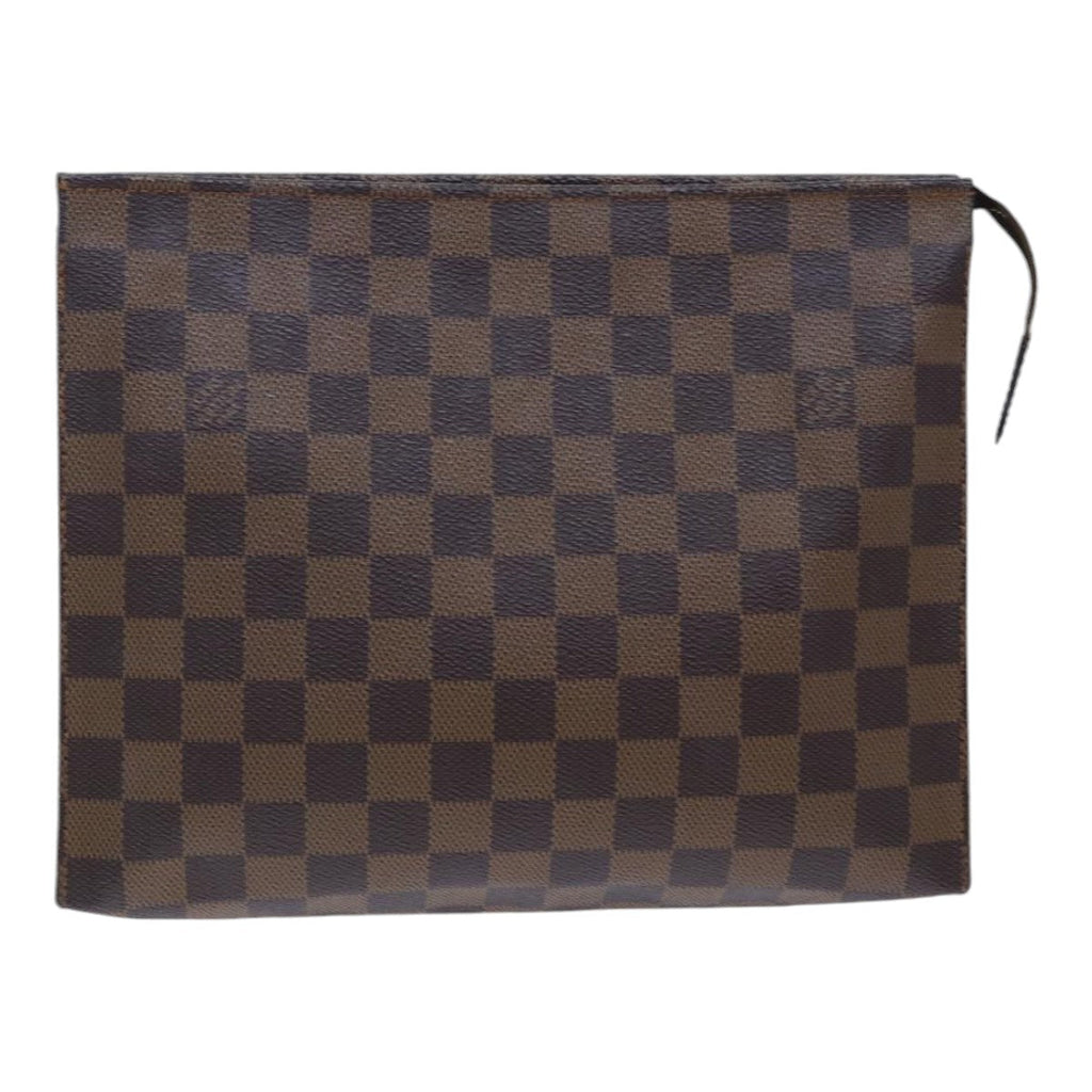 Louis Vuitton Poche Toilette  Canvas Clutch Bag