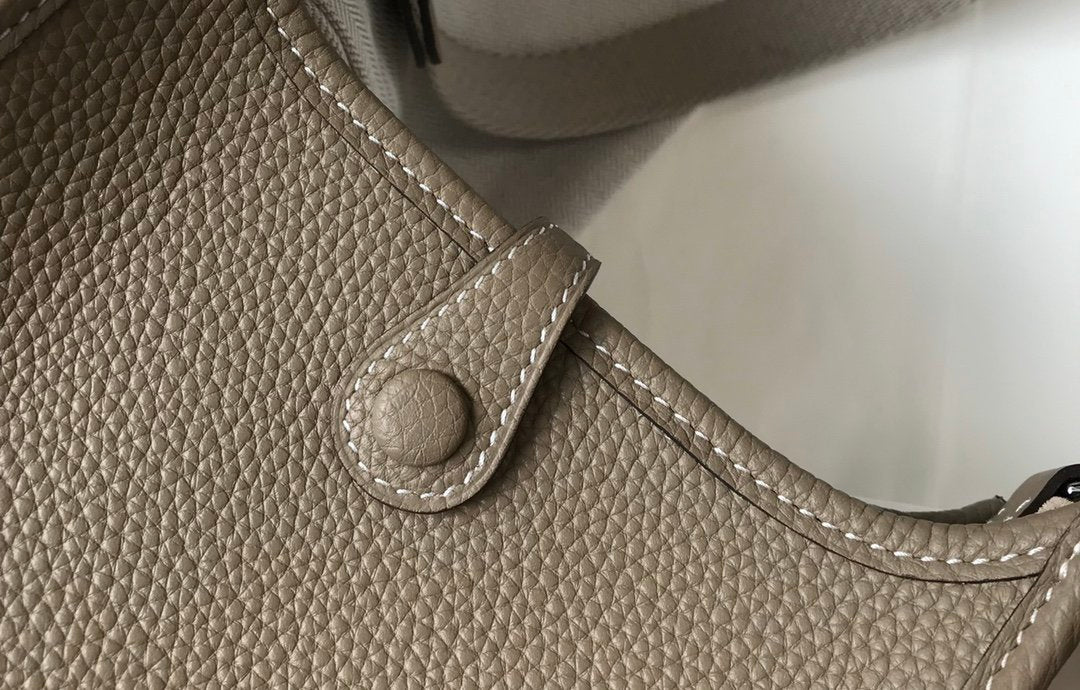 Evelyne 16 Amazone Bag Greige With SiLouis Vuittoner-Toned Hardware For Women, Shoulder And Crossbody Bags 6.3in/16cm