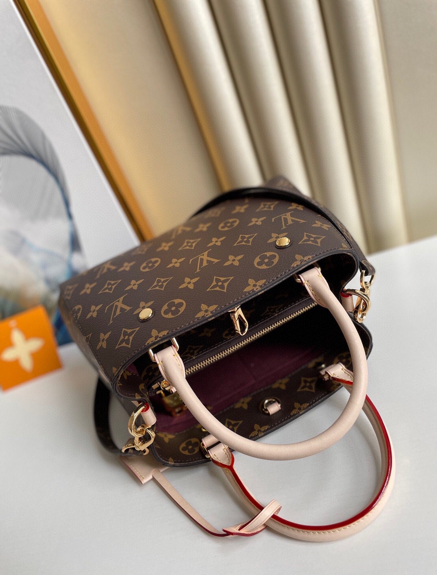 Louis Vuitton Montaigne Monogram Canvas For Women,  Shoulder And Crossbody Bags 11.4in/29cm Louis Vuitton M41055