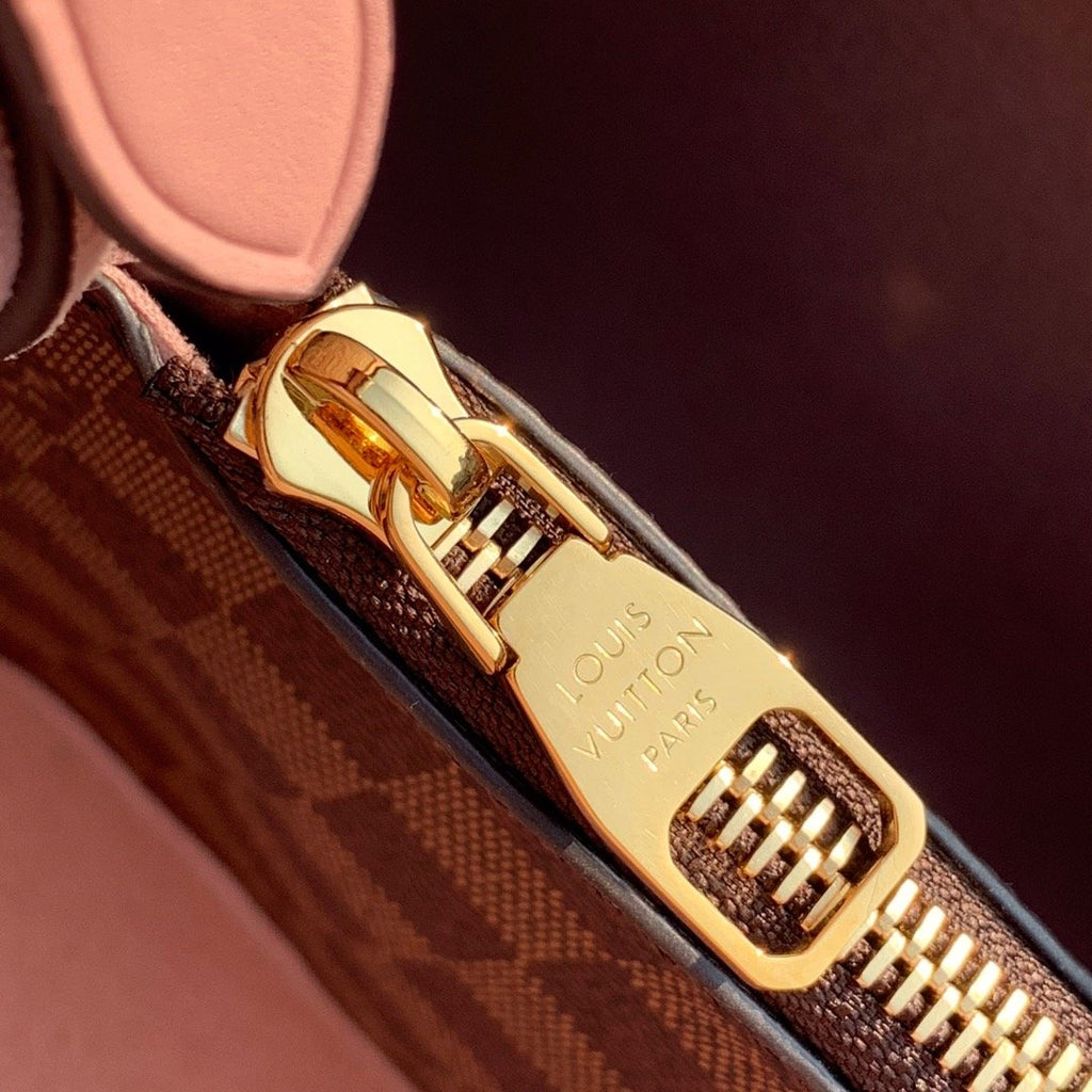 Louis Vuitton NeoNoe Bucket Bag Damier Ebene Canvas Venus Pink For Women,  Shoulder And Crossbody Bags 10.2in/26cm Louis Vuitton N40198