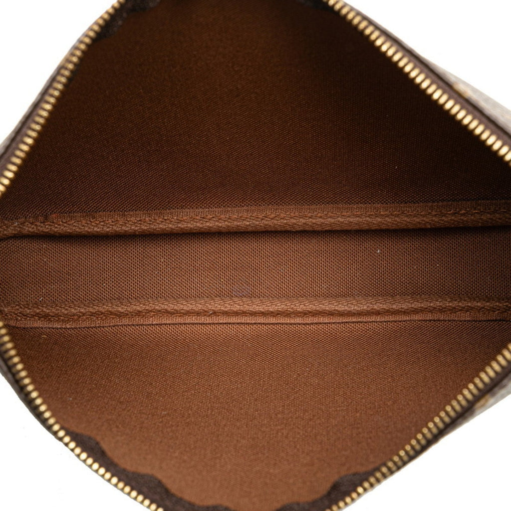 Louis Vuitton Pochette Accessoires  Canvas Clutch Bag