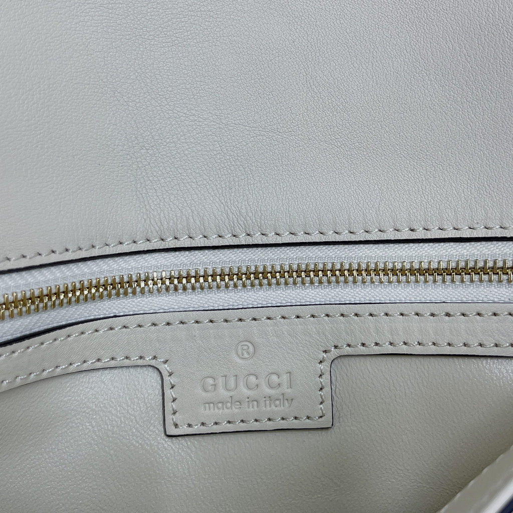 BlonGLAMIe Shoulder Bag White For Women, Women’s Bags 11in/28cm 699268 UXX0G 9022