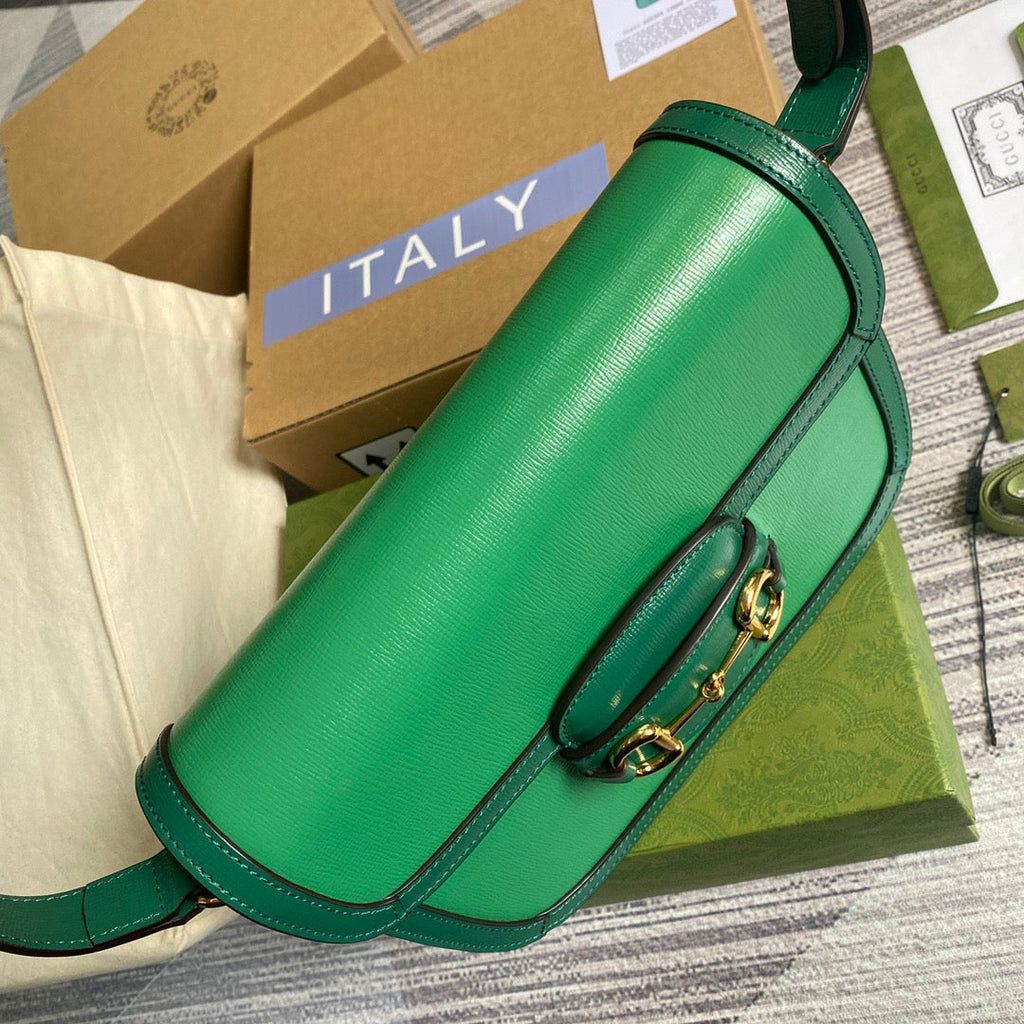 Horsebit 1955 Shoulder Bag Green For Women, Women’s Bags 9.8in/25cm Glami