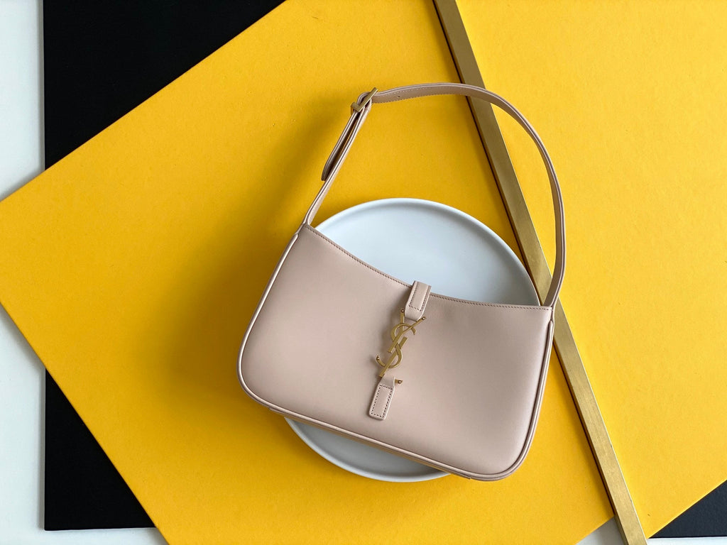 Top Quality LE 5 Ã 7 Hobo Bag Light Ivoire For Women 9in/23cm YSL