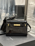 Manhattan Small Shoulder Bag Black For Women 9.4in/24cm YSL 675626B870J1000