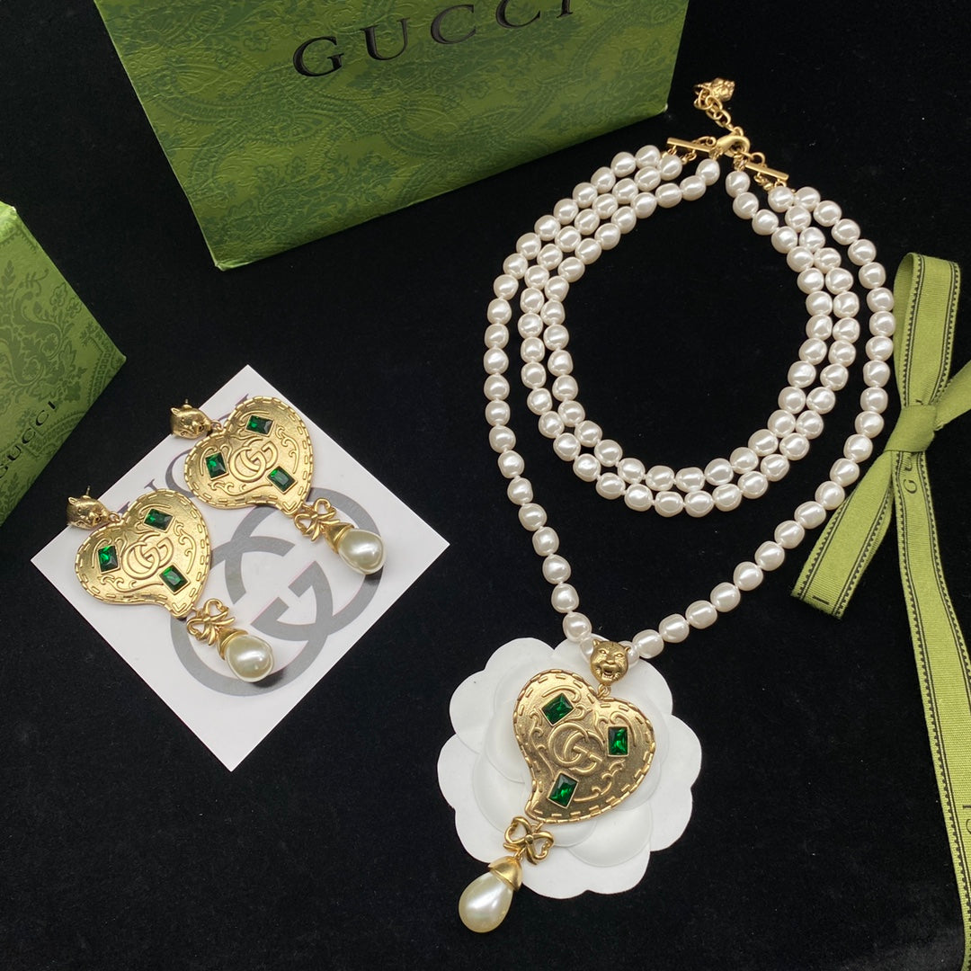Combo Gucci NecklaTop Qualitys 037