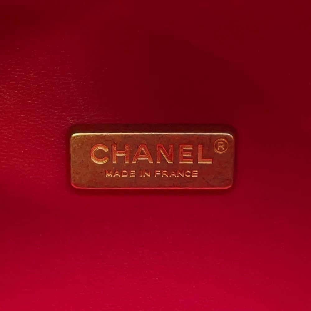 CHANEL Matelasse ChainShoulder Vanity Bag BlackAS3066 Lambskin