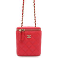 CHANEL Matelasse ChainShoulder back PinkAP1466 Caviar Leather