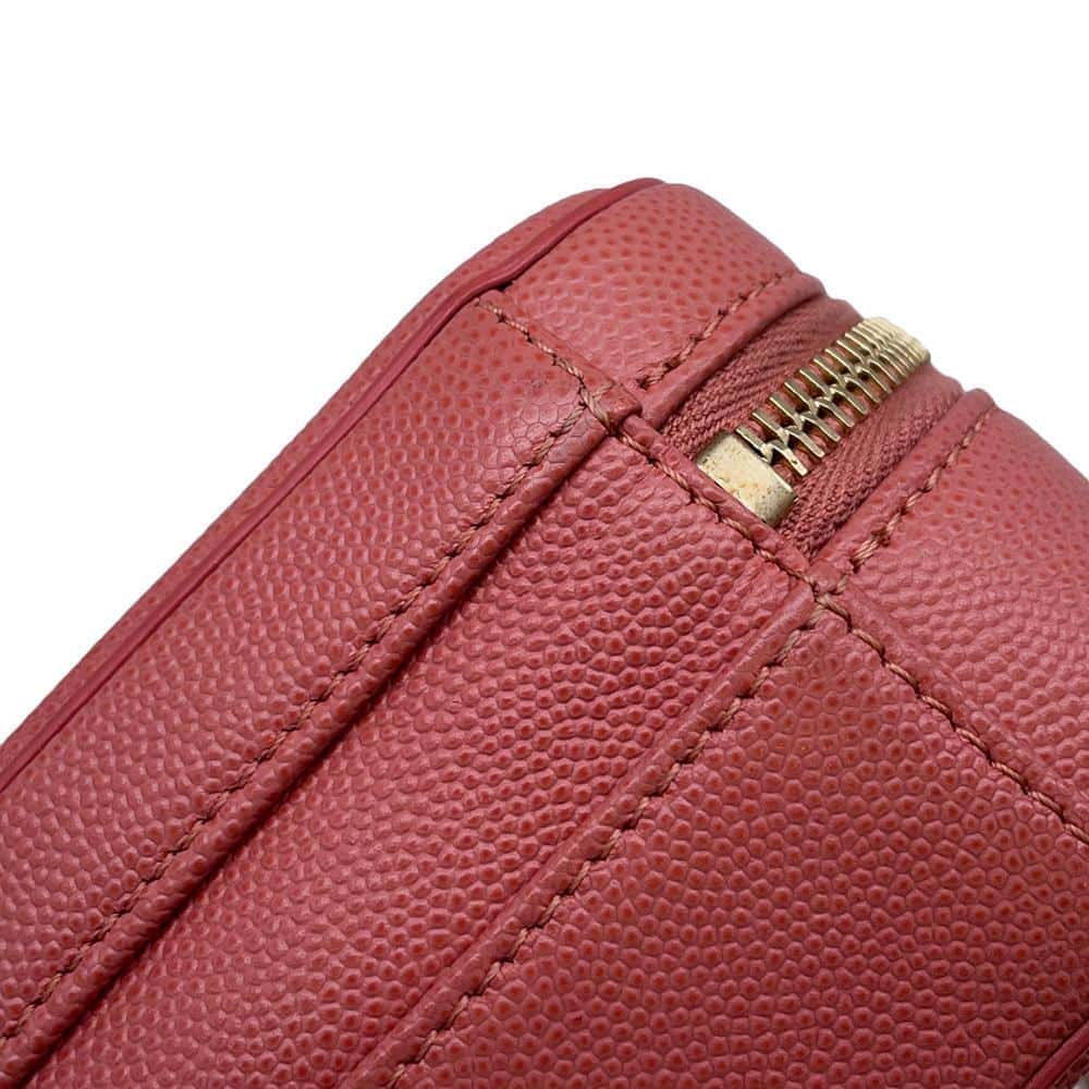 CHANEL CCFiligree  ChainShoulder PinkAS0988 Caviar Leather