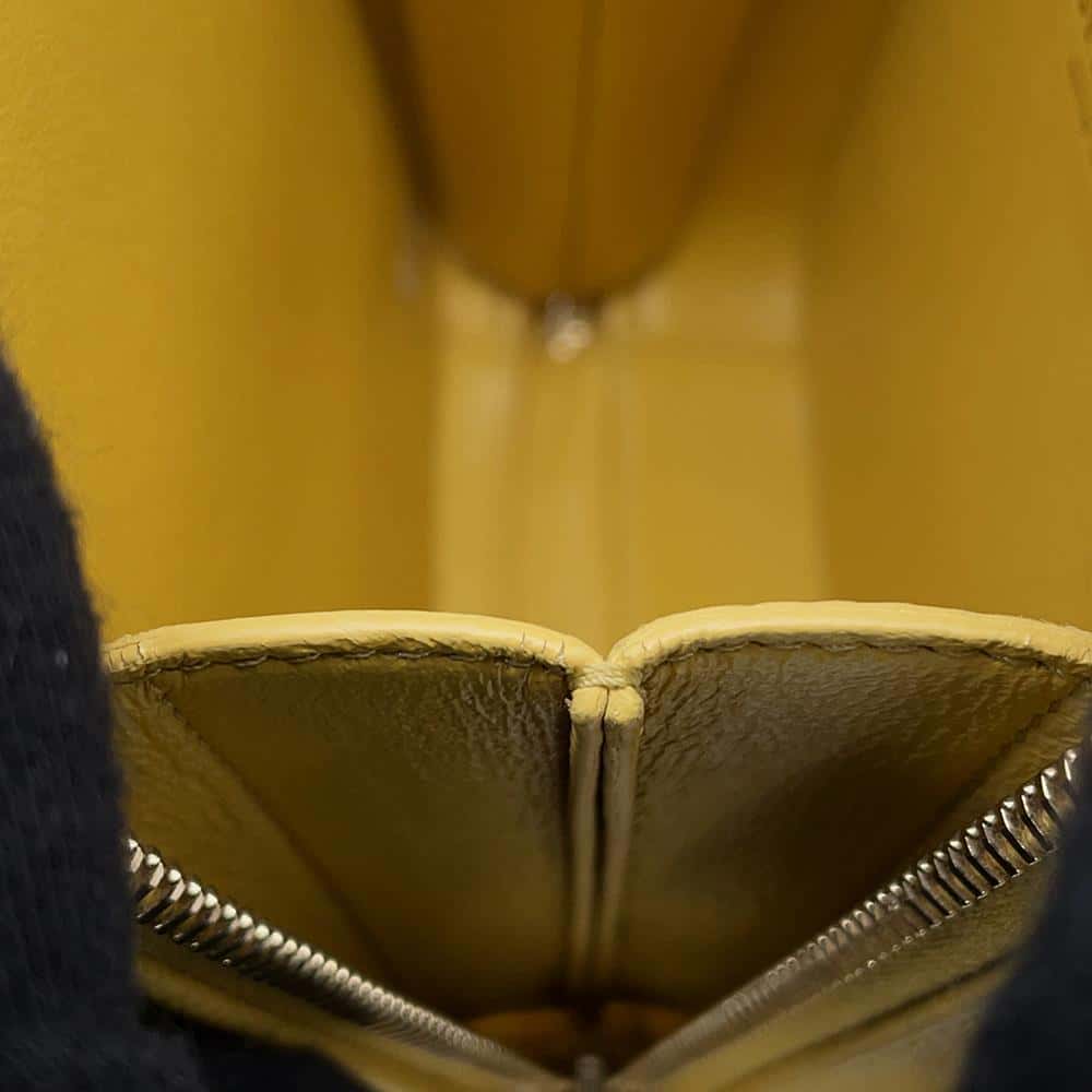 CHANEL CCFiligree  ChainShoulder YellowAS0988 Caviar Leather