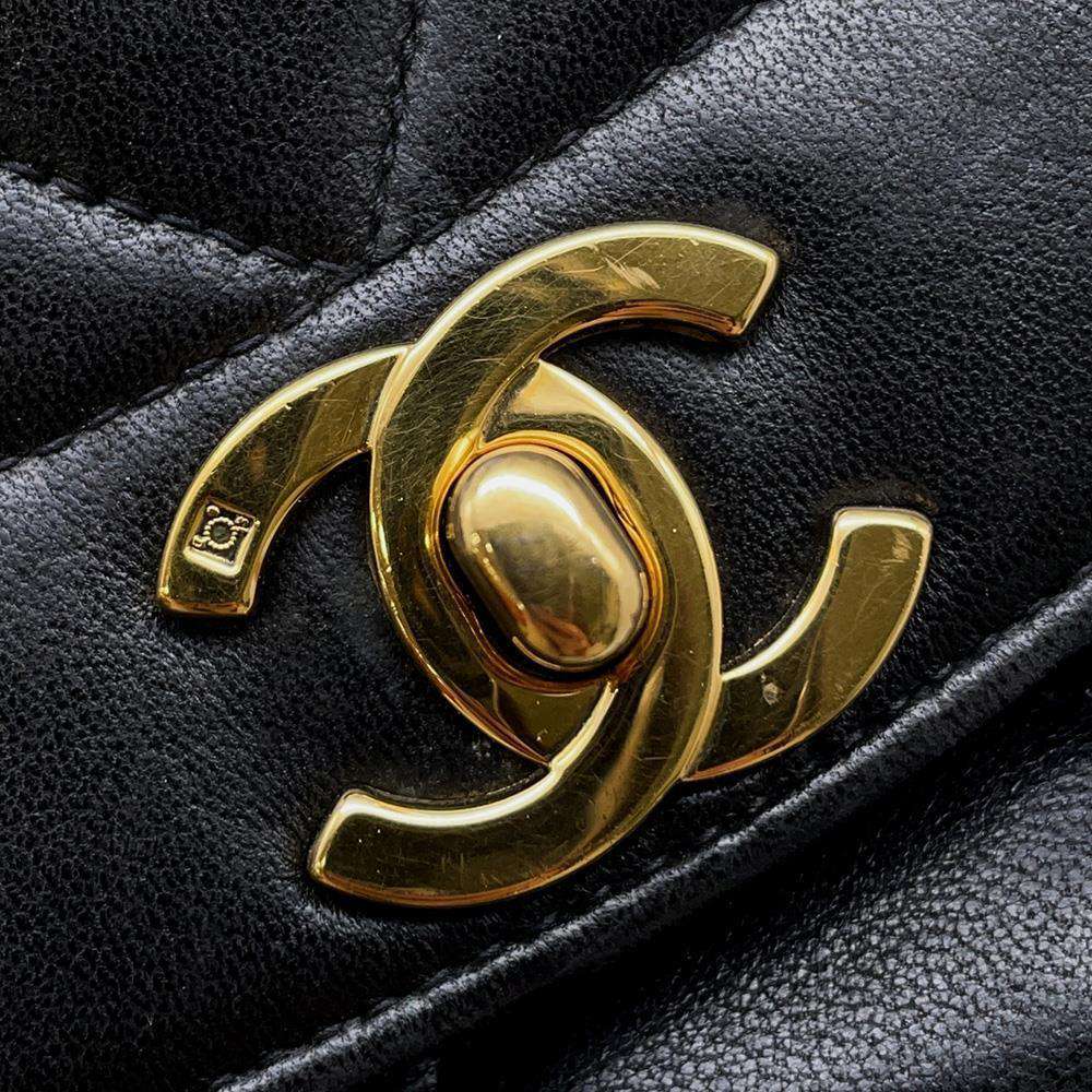 CHANEL Diana ChainShoulder BlackA01164 Lambskin