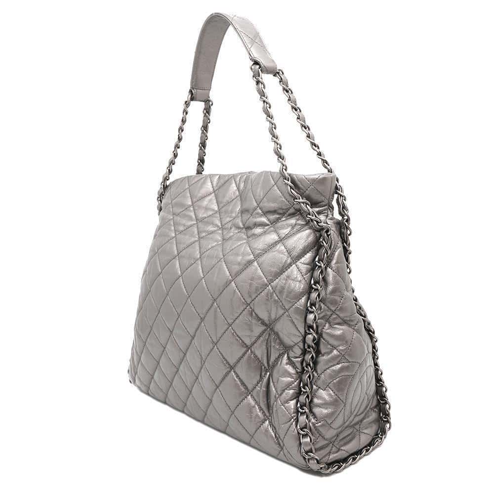CHANEL Around Chain Shoulder SiLouis Vuittoner Leather