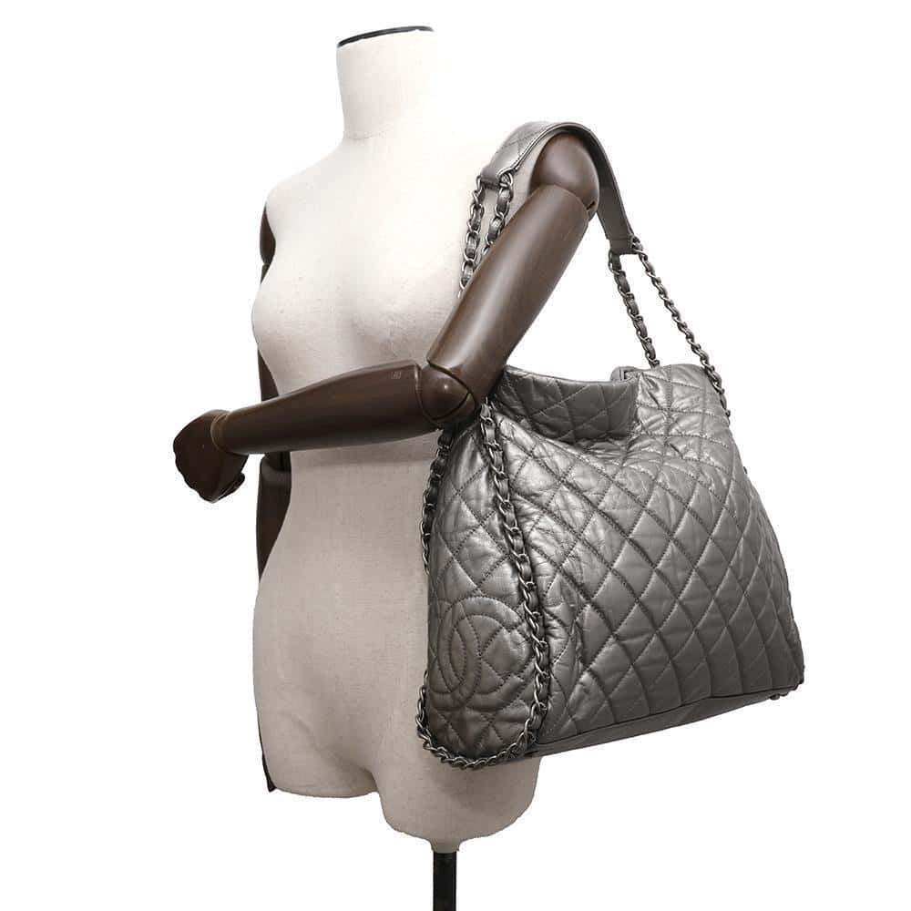 CHANEL Around Chain Shoulder SiLouis Vuittoner Leather