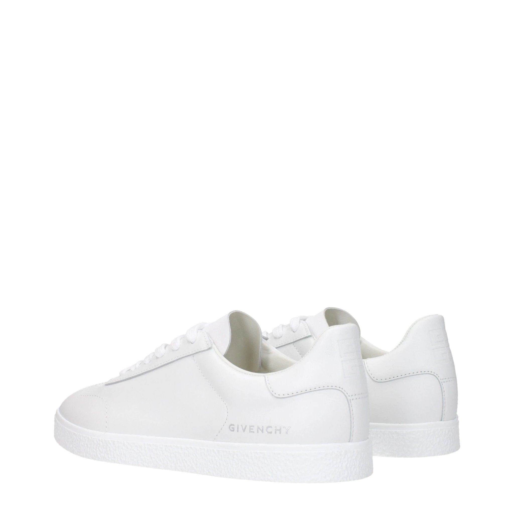 Givenchy Blue Leather Low Top Sneakers