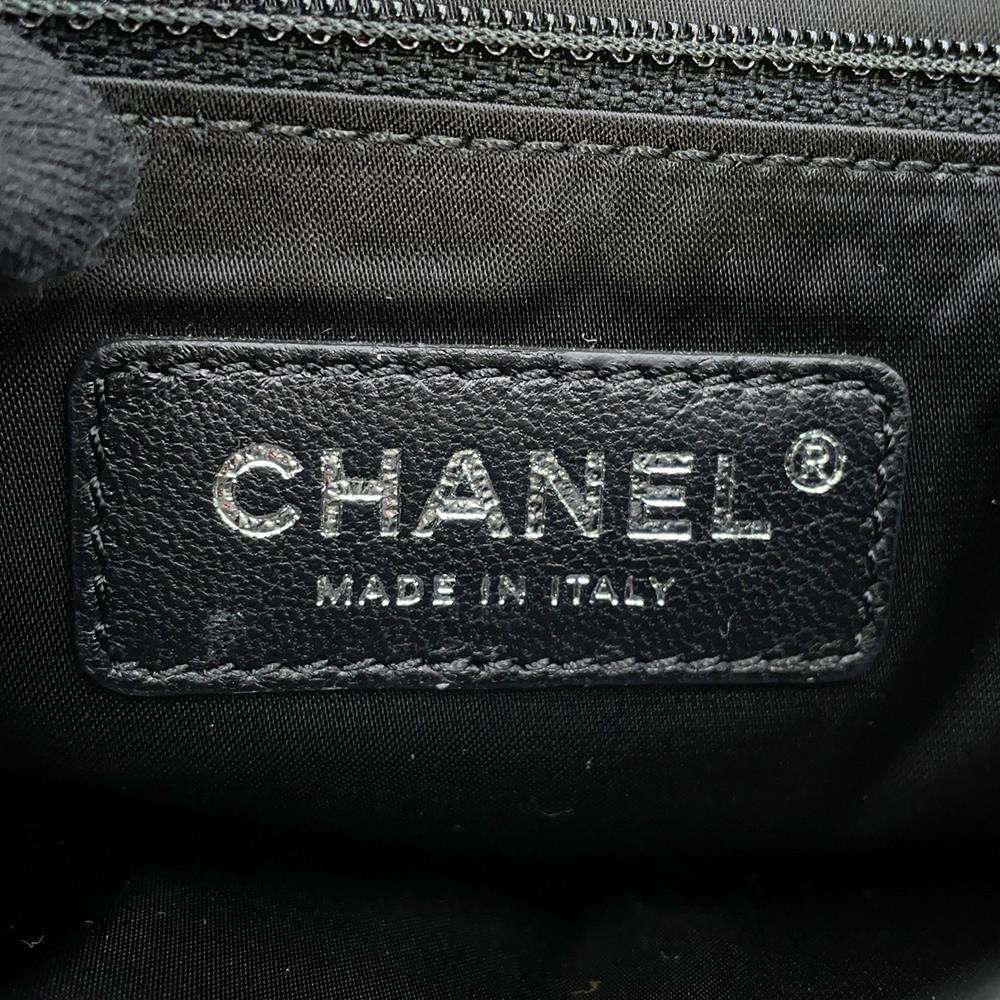 CHANEL Matelasse ChainShoulder Bag Pool Toe Glitter BlackA91984 Lambskin Mix Fiber Size 25
