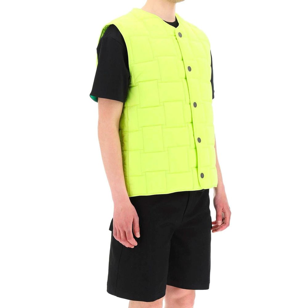 Bottega Veneta Bicolor Polyamide Sleveless Men's Jacket