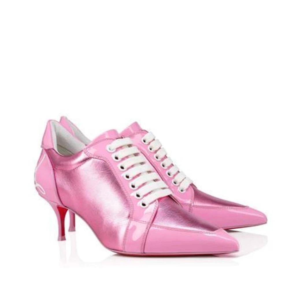 Christian Louboutin Multicolor Calfskin Lace-Up