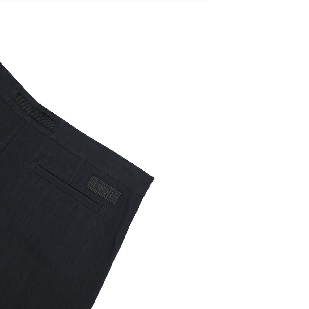 Dior Black Cotton Bermuda Men's Shorts