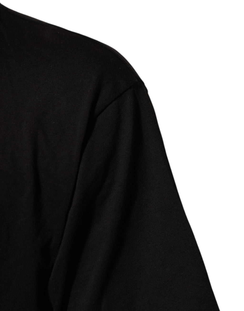 Dolce & Gabbana Black Logo Print Cotton Crew Neck T-shirt