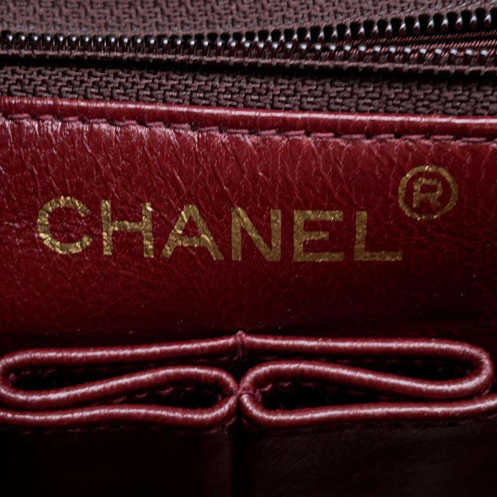CHANEL Matelasse Single Flap ChainShoulder Bag BlackA01163 Lambskin Size 20
