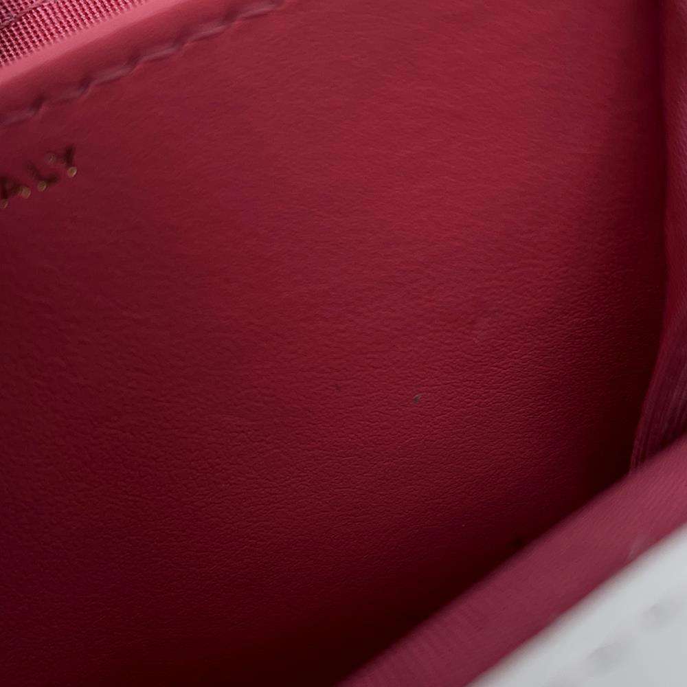 CHANEL CHANEL19 ChainShoulder Coin purse WhiteAP1787 Lambskin
