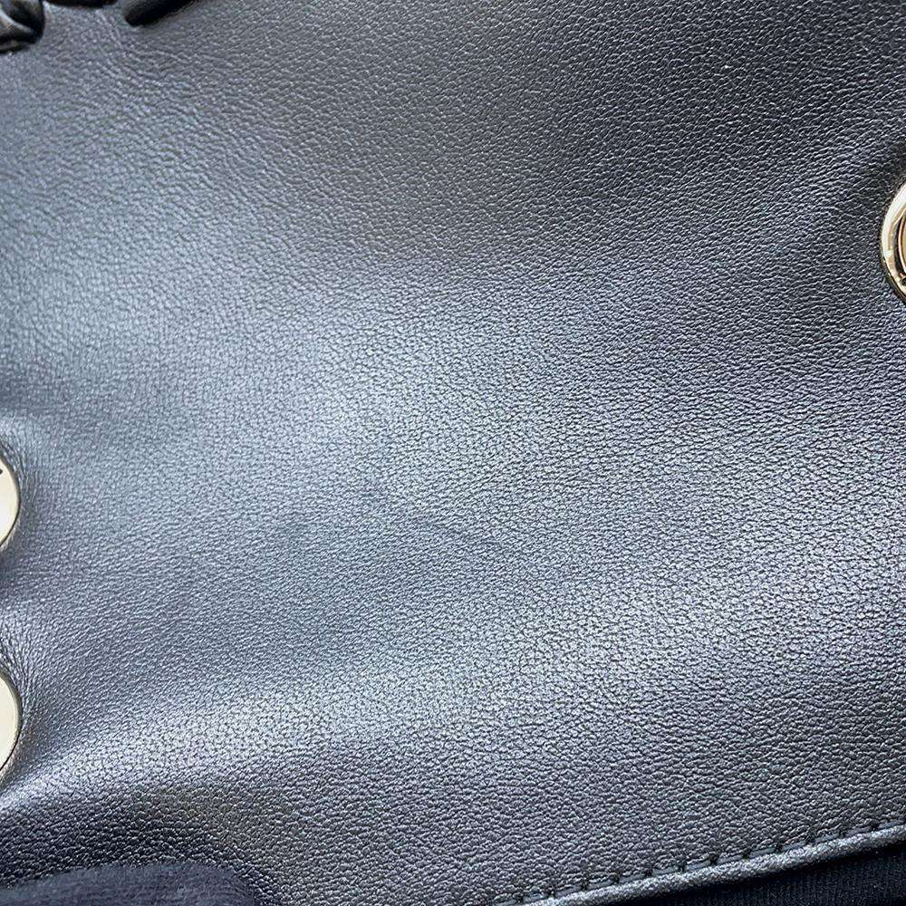 CHANEL Tweed Shoulder Bag Black/WhiteAS2495 Tweed Calf Leather