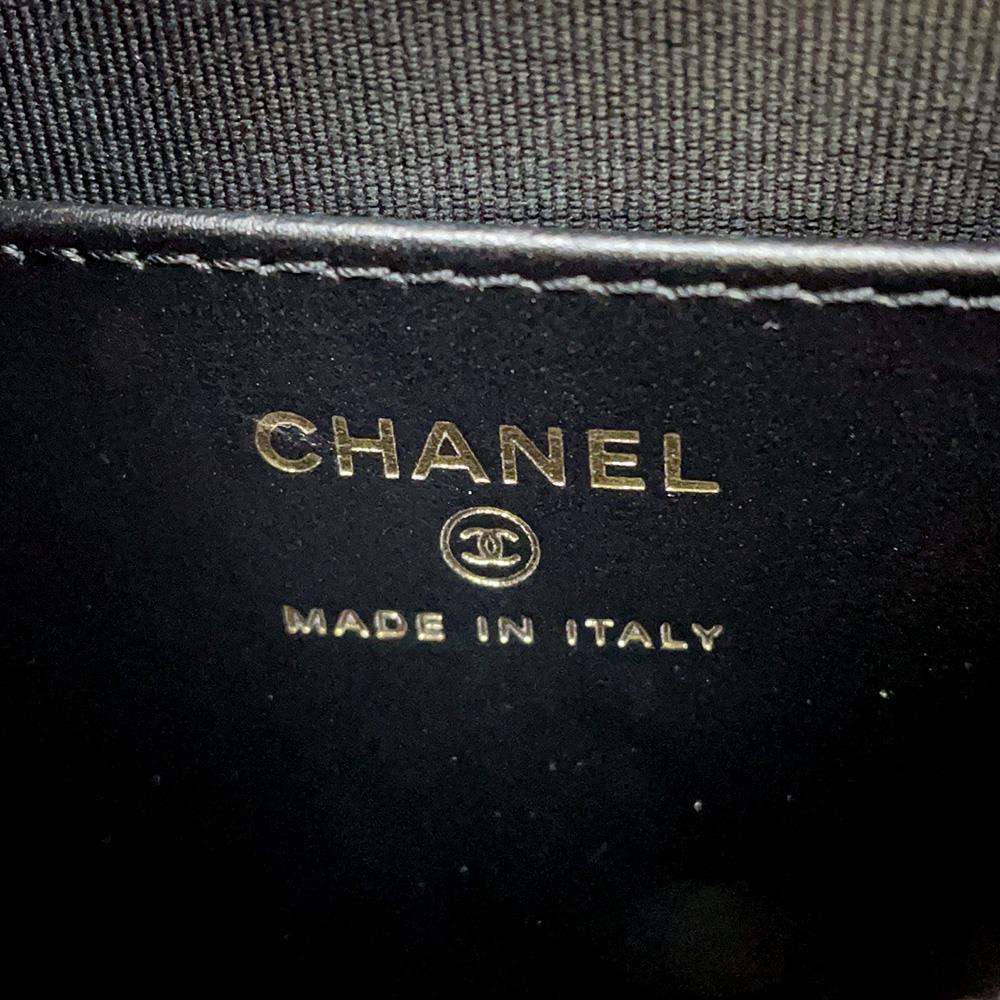 CHANEL CHANEL19 Matelasse Hobo Bag One Shoulder Bag BlackAP3647 Lambskin Size Small