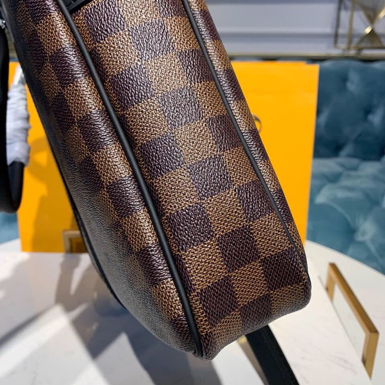 Louis Vuitton Porte Documents Voyage PM Damier Ebene Canvas For Women,  Shoulder And Crossbody Bags 14.6in/37cm Louis Vuitton N41466