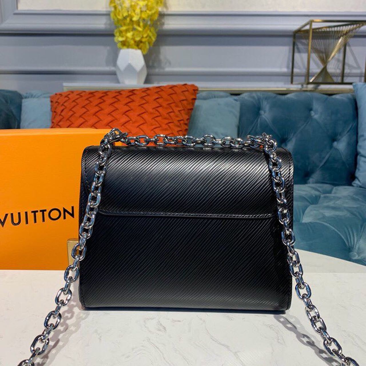 Louis Vuitton Twist PM Epi Black For Women,  Shoulder And Crossbody Bags 7.5in/19cm Louis Vuitton M80836