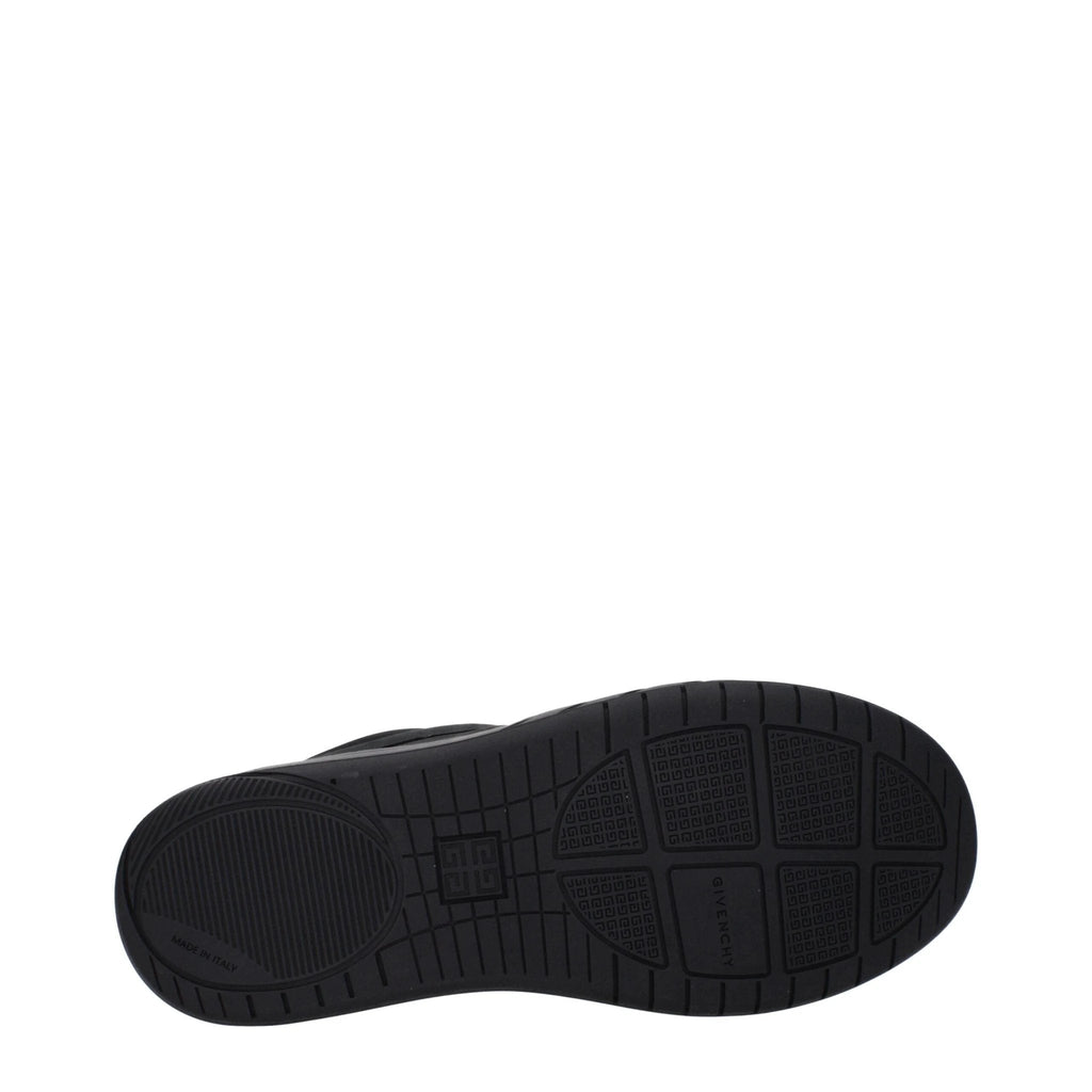 Givenchy Black Fabric Low Top Sneakers