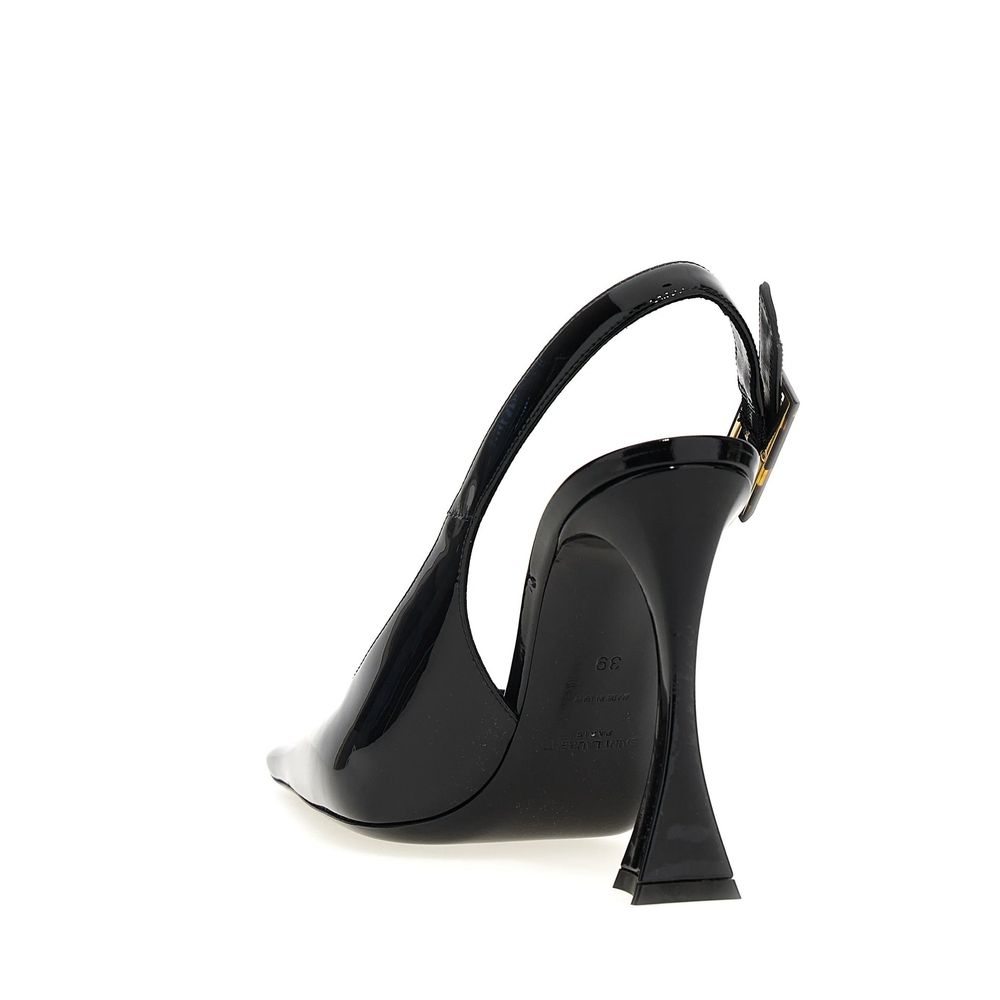 Saint Laurent Black Calfskin High Heel Women's Pumps