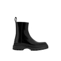 Bottega Veneta Black Calfskin Chelsea Men's Boots