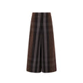 Burberry Brown Cotton Casual Women's Pants