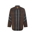 Burberry Brown Cotton Women's Parka
