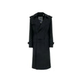 Burberry Black Polyester Women's Coat