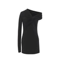 Saint Laurent Black Viscose Casual Women's Dress