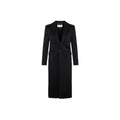 Saint Laurent Black Acetate Women's Coat