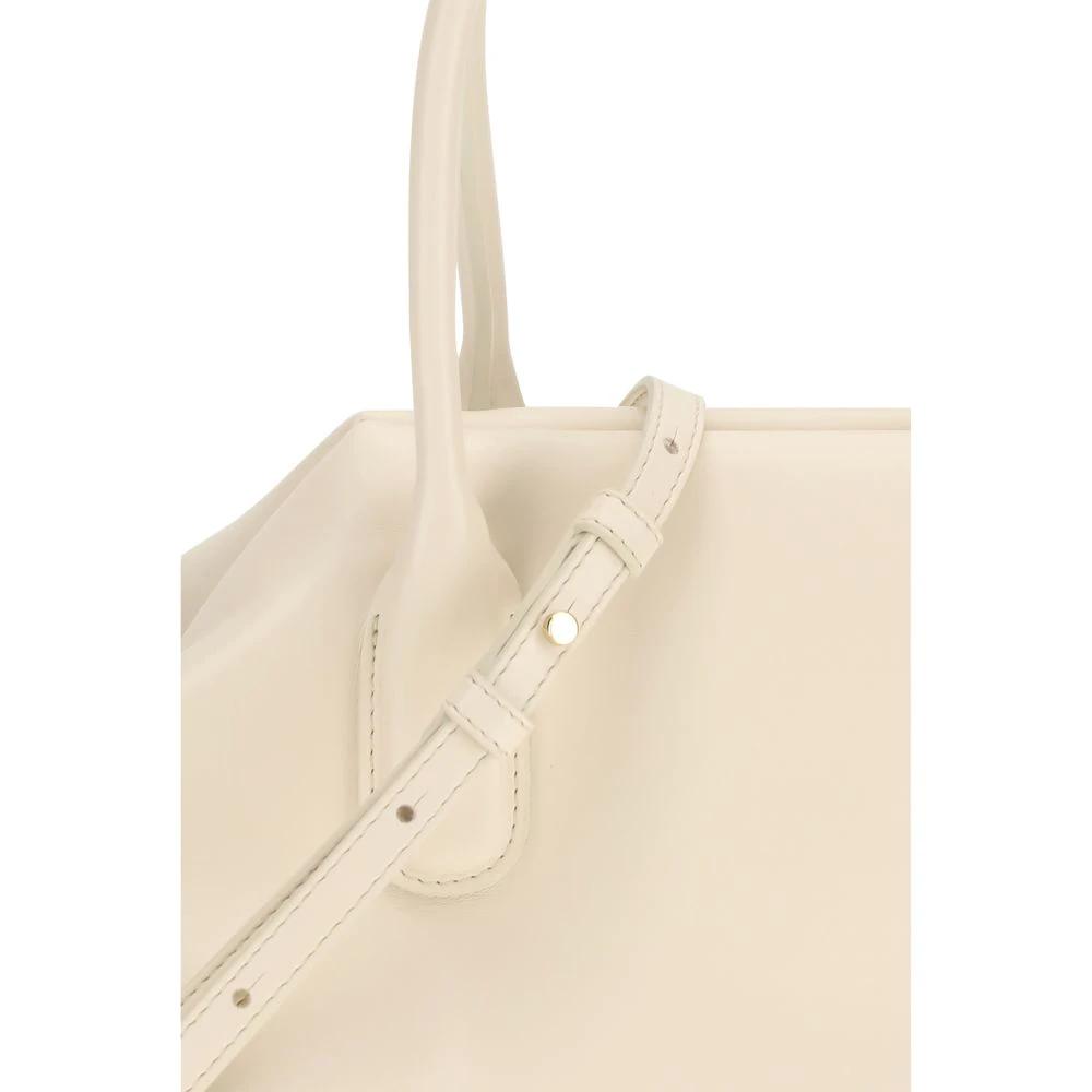 THEMOIRè Beige Other Fibres Shoulder Bag