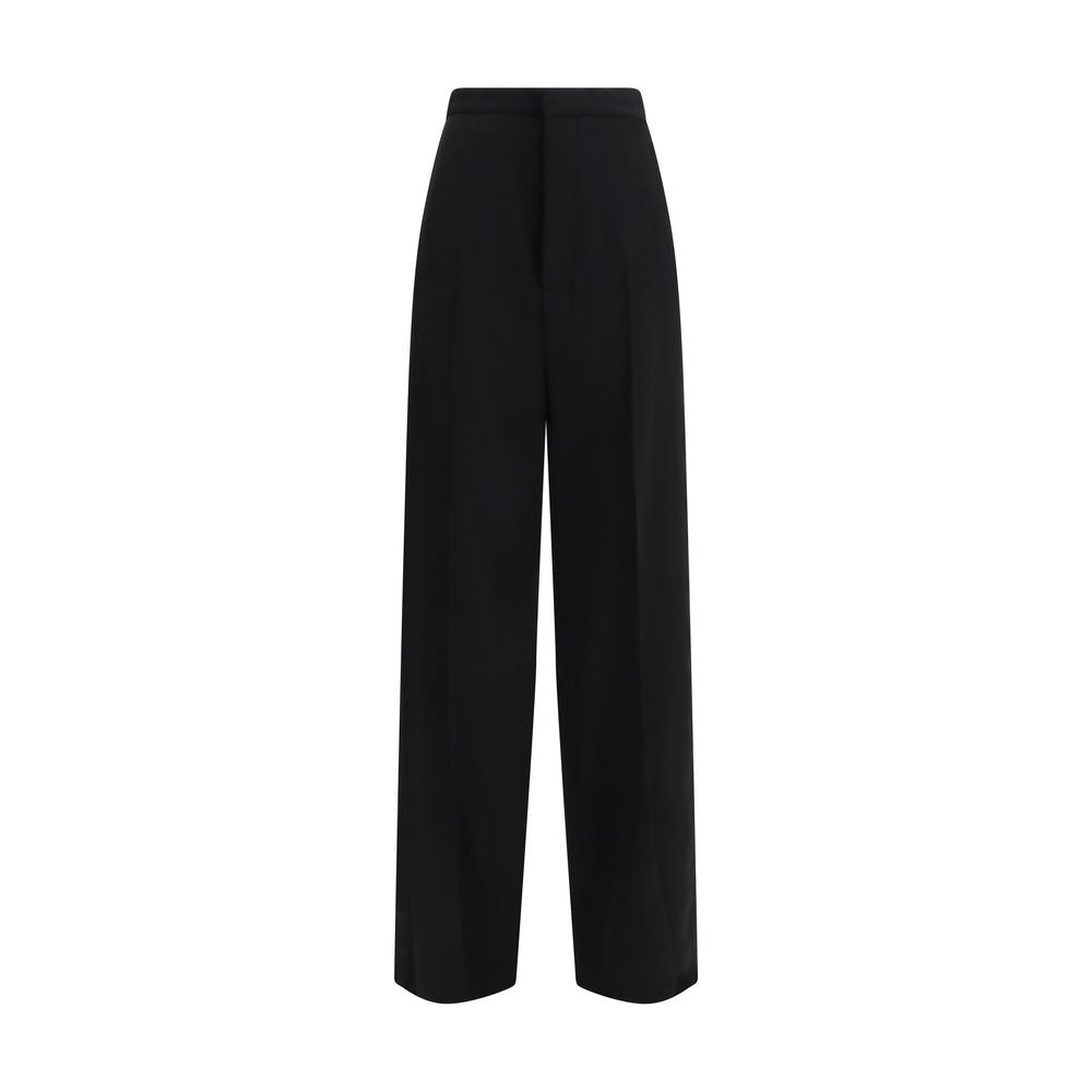 Balenciaga Black Cotton Women's Pantsuit