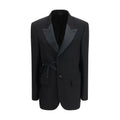 Balenciaga Black Wool Women's Coat