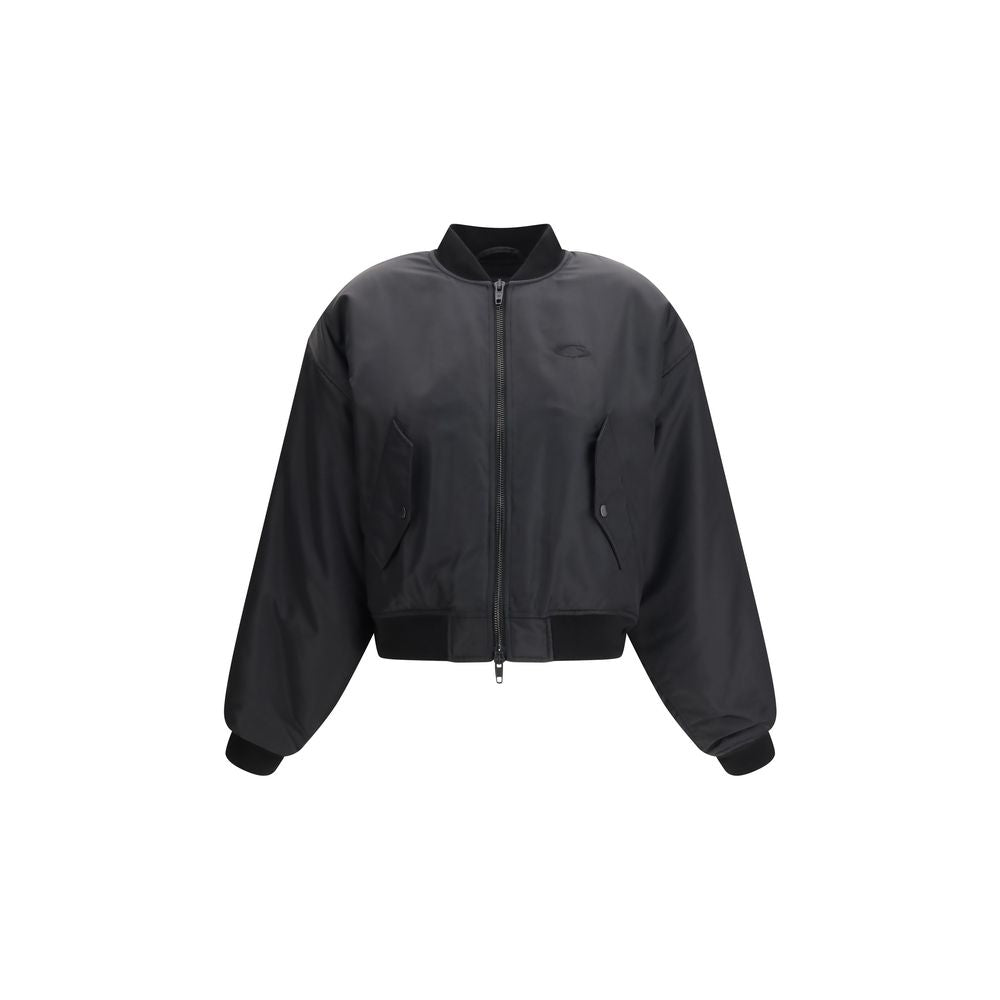 Balenciaga Black Polyamide Women's Bomber