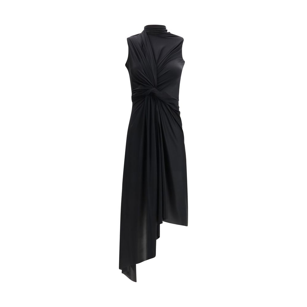 Balenciaga Black Polyamide Casual Women's Dress