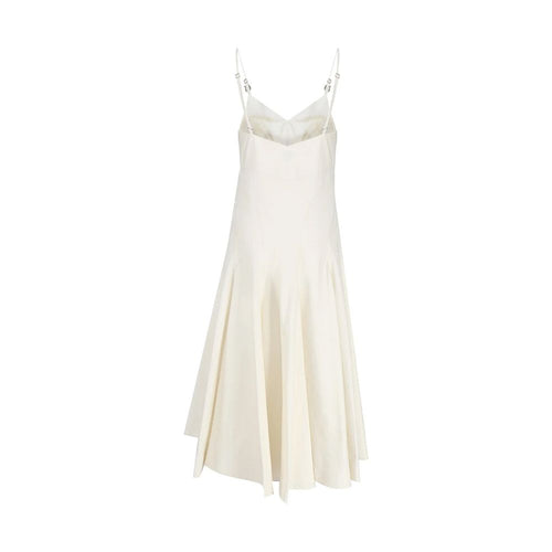 Bottega Veneta White Cotton Casual Women's Dress
