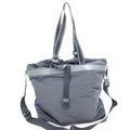 Bottega Veneta Black And Blue Nylon Convertible Women's Tote