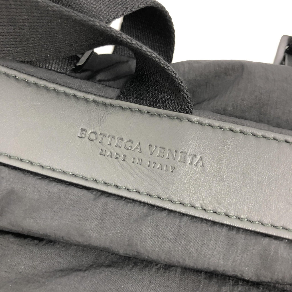 Bottega Veneta Black And Blue Nylon Convertible Women's Tote