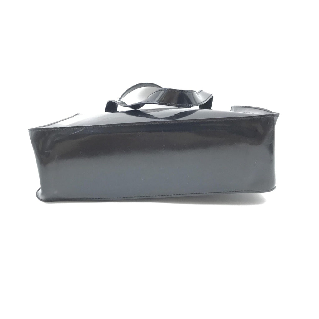 Chanel Black Patent Leather Women's Tote