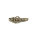 Chanel Crystal Pearl CC Hair Women's Clip